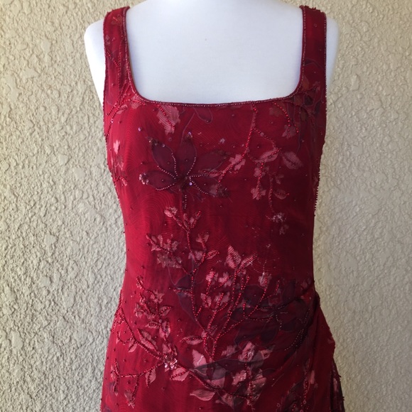 Rickie Freeman for Teri Jon Dresses & Skirts - Rickie Freeman for T.J Nites Gown Dress Red 4